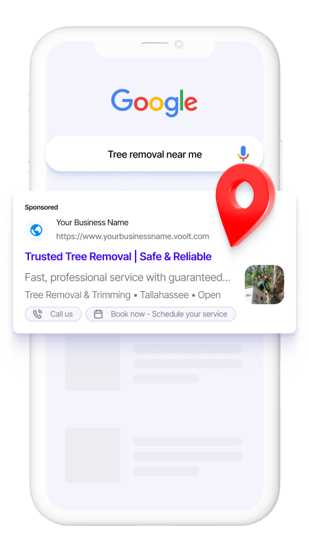 Step 3 - Customers see ads